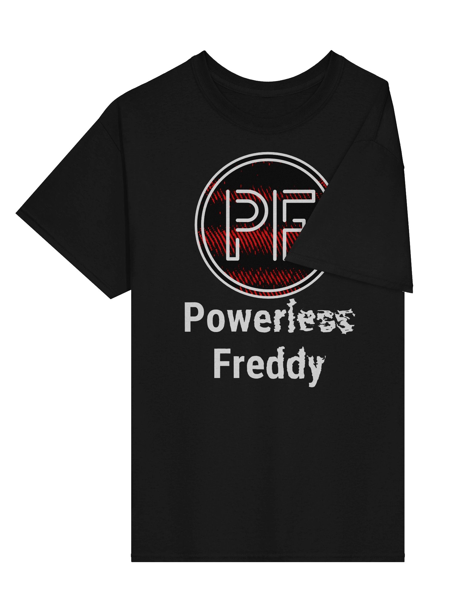 Powerless Freddy Distorted T-Shirt product image (16)