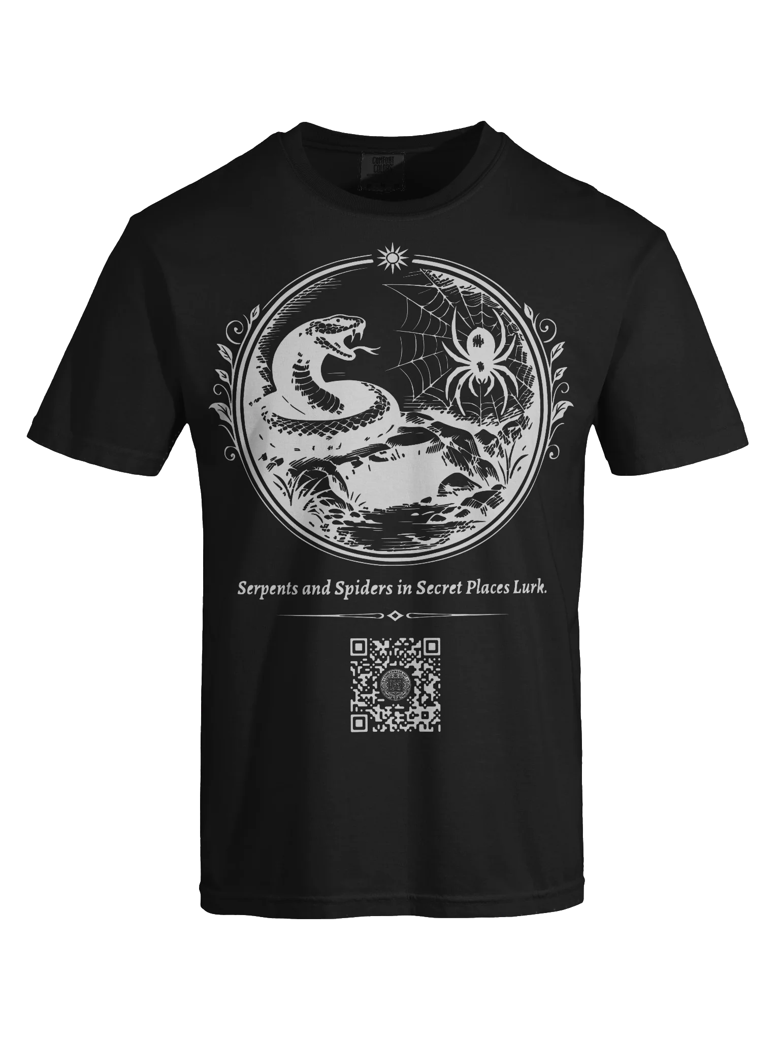 Lurking Dangers (White on Black/Color) product image (7)
