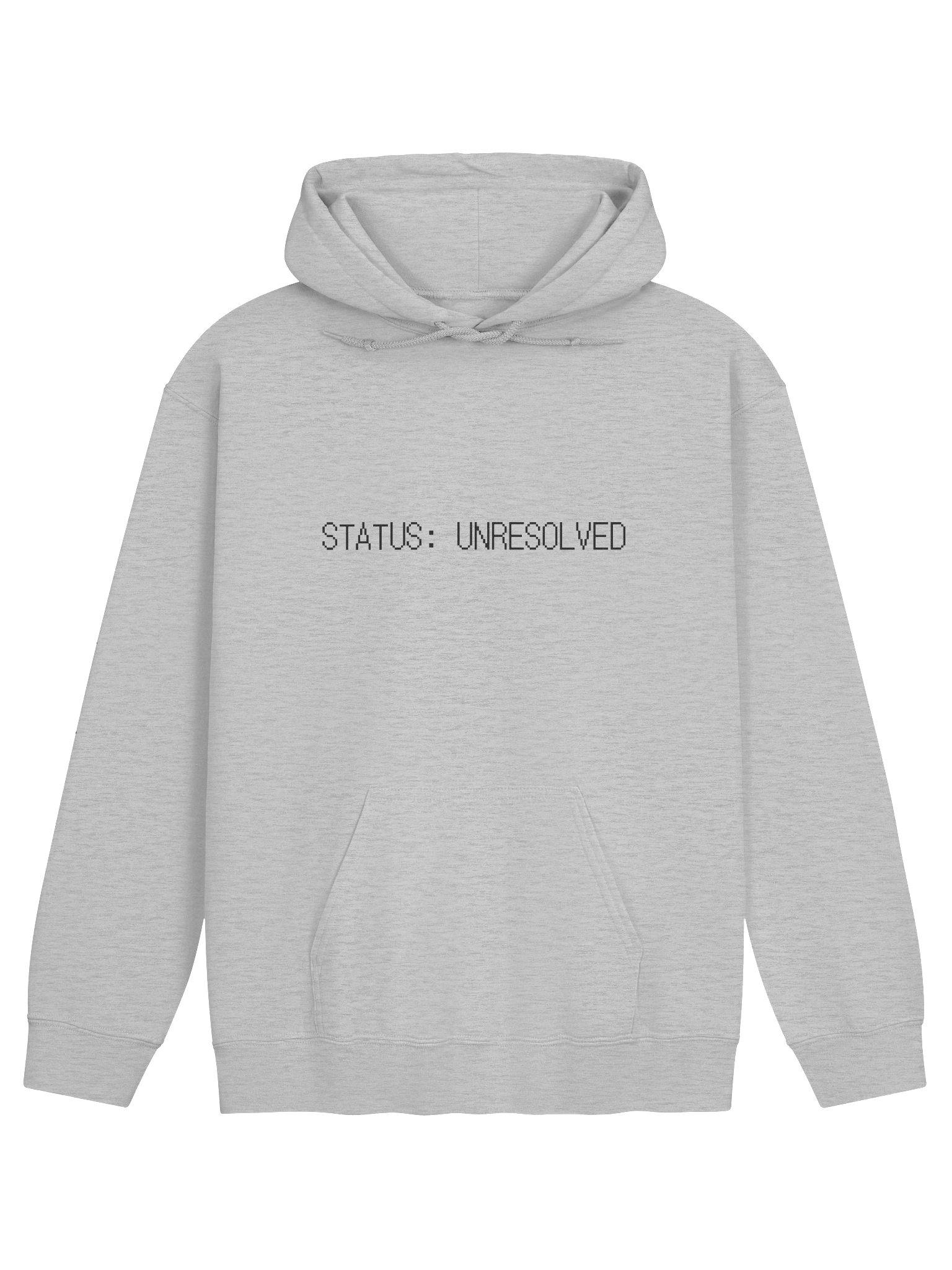 STATUS: UNRESOLVED — Pothole Monolith | Graphic Hoodie | Alternative Streetwear product image (2)