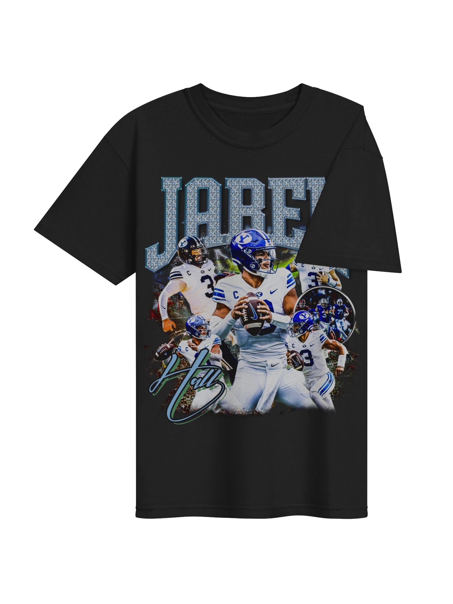Jaren Hall Football Collage Tee product image (4)
