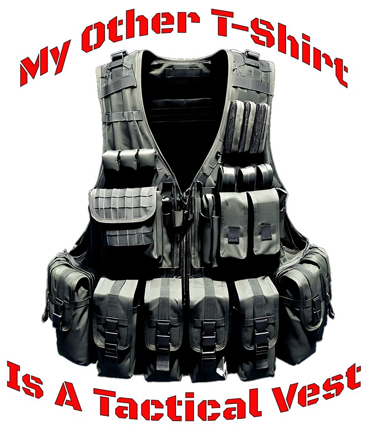 My Other T-Shirt Is A Tactical Vest product image (23)