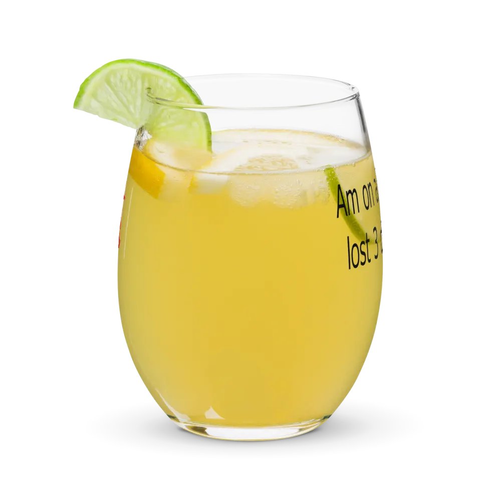 Fireball Diet Wineglass product image (10)