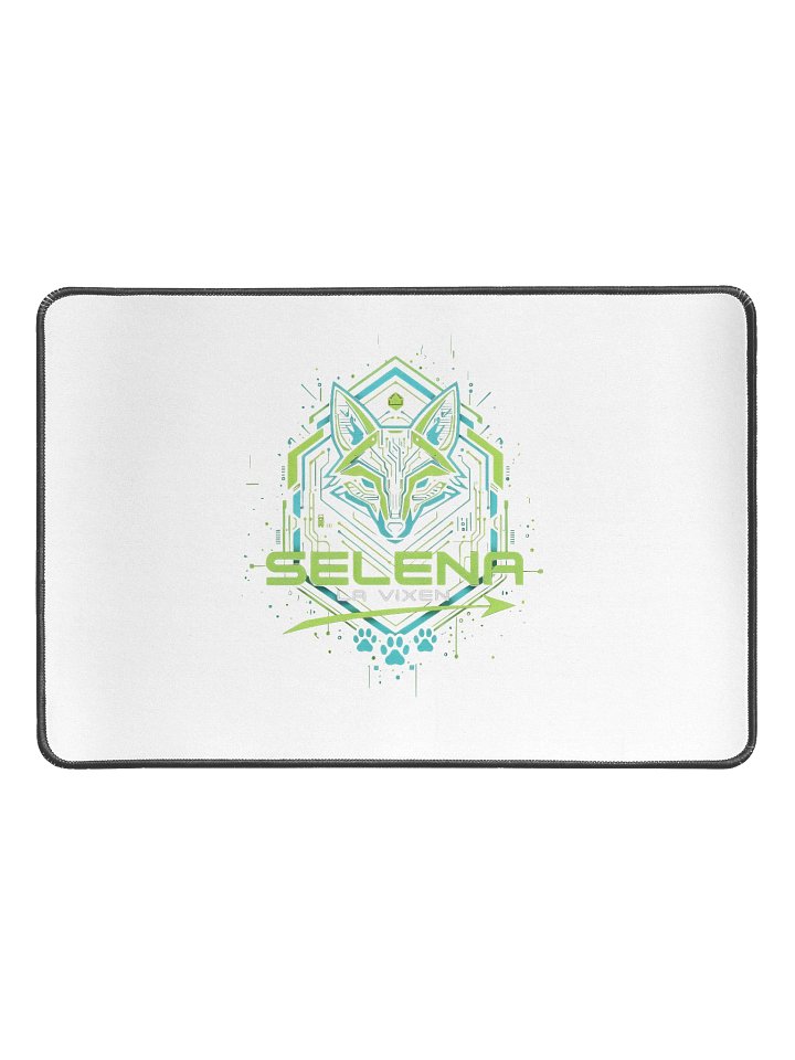 Neon Fox Desk Mat product image (1)
