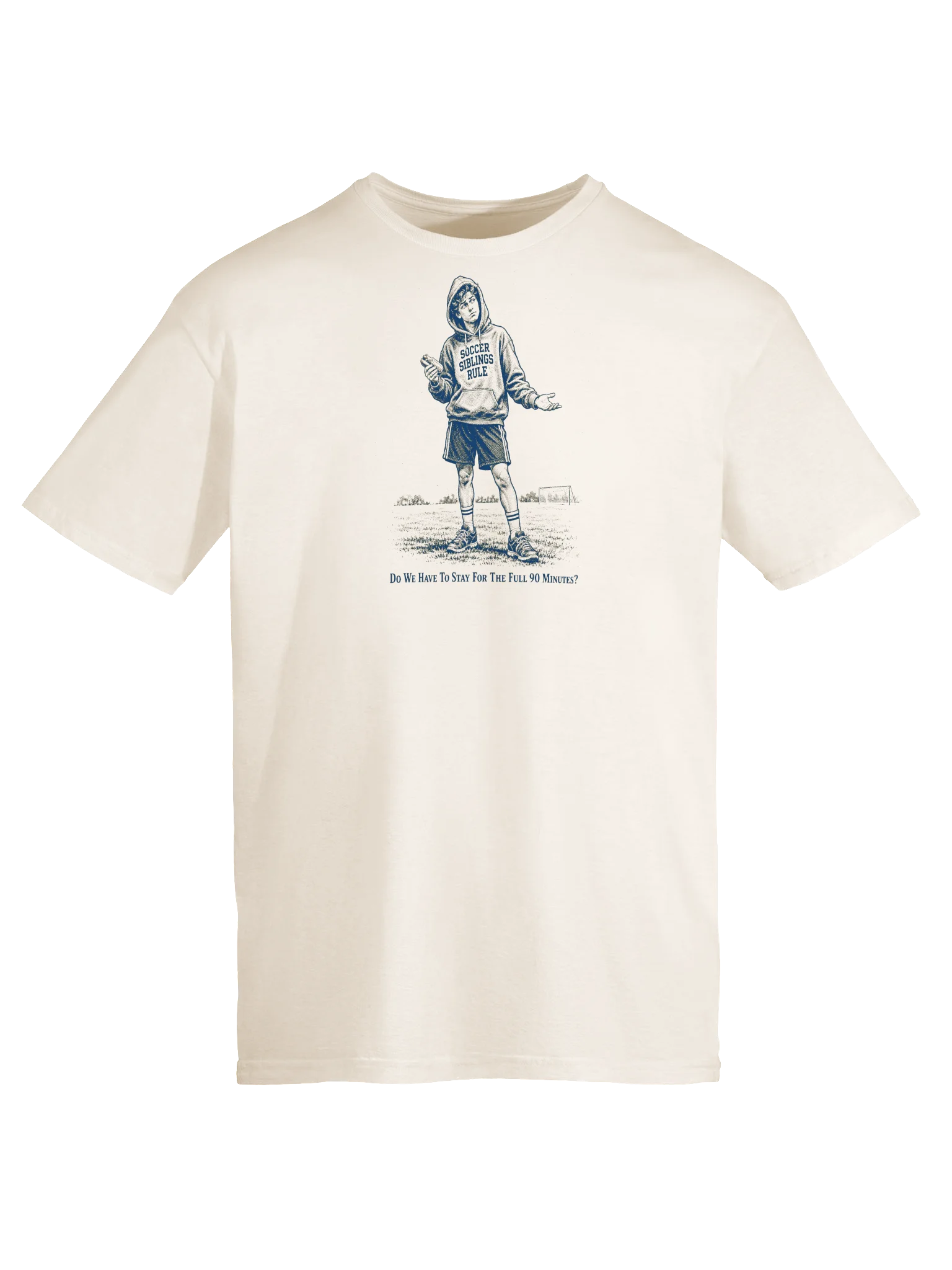 Soccer Siblings Rule Sideline Humor Tee product image (5)