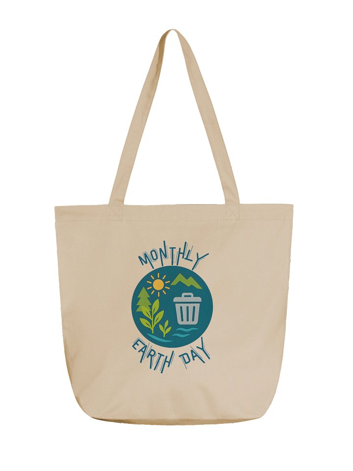 Monthly Earth Day Organic Tote Bag (25 Trees Planted) product image (1)