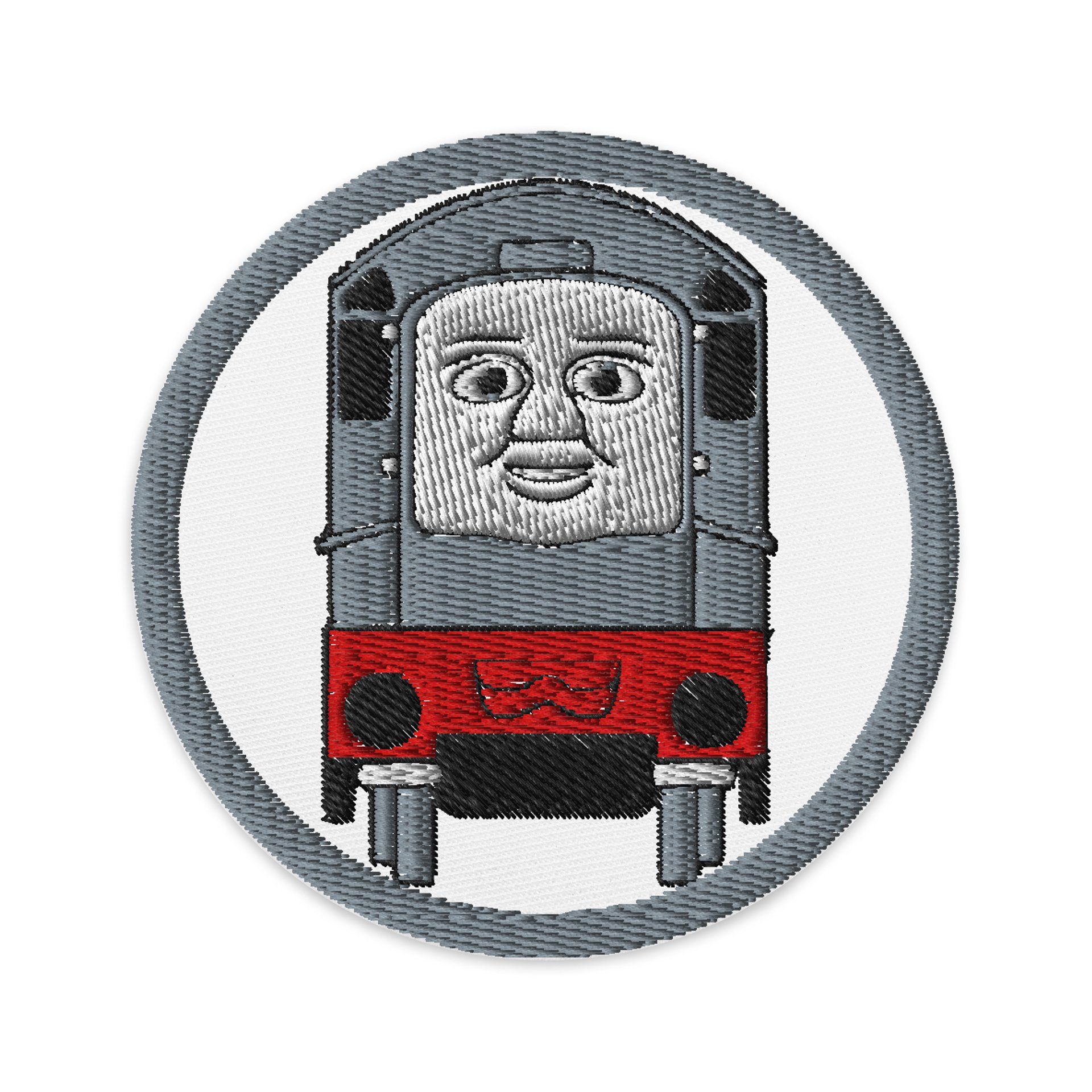 Dennis Front View Embroidered Patch product image (1)