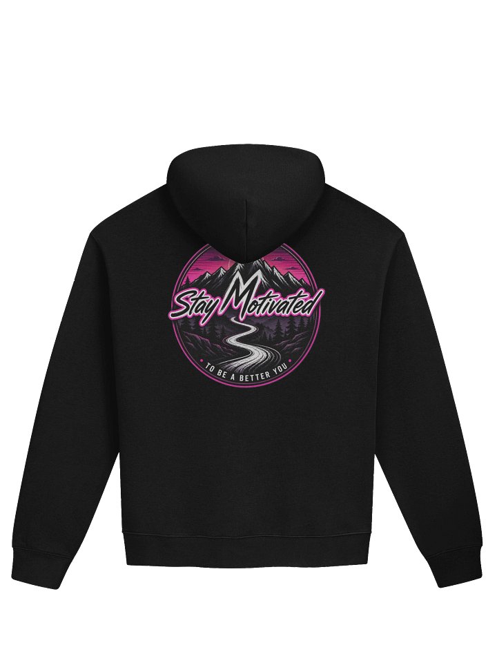 Stay Motivated 2026 Neon Mountaineer Hoody product image (3)