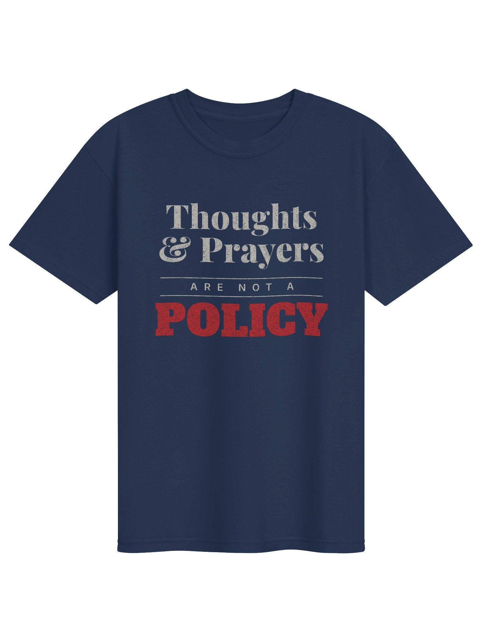 Thoughts & Prayers Not Policy Tee product image (1)