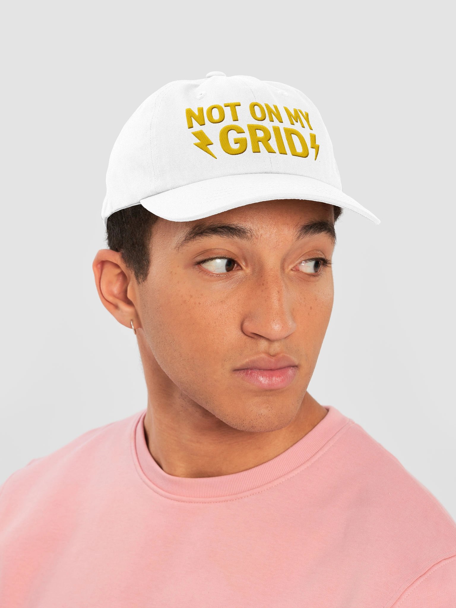Not On My Grid Dad Cap product image (1)