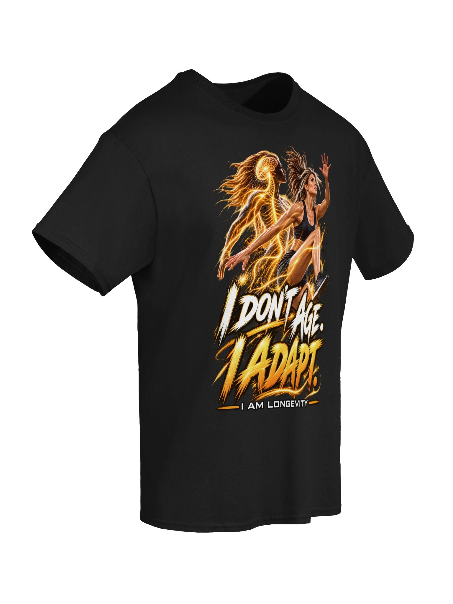 I Don’t Age. I Adapt. Longevity Tee product image (6)