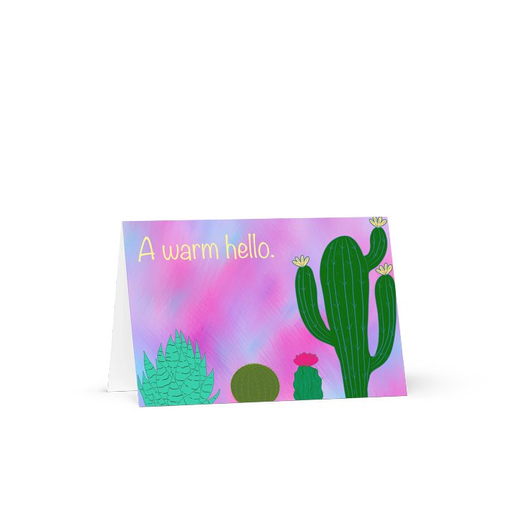 Saguaro Serenade Greeting Card product image (1)