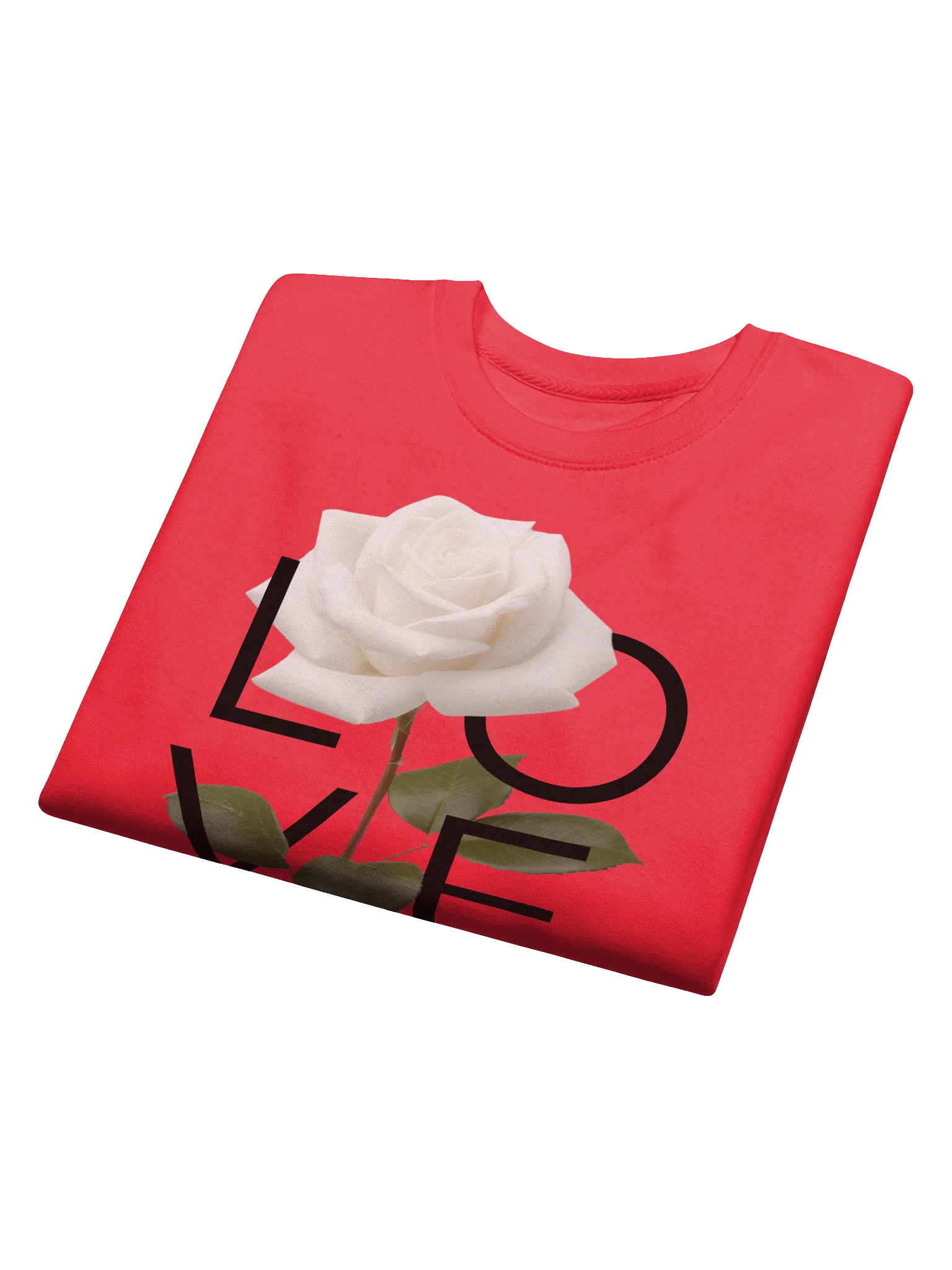LOVE Rose Sweatshirt – Timeless Comfort Meets Elegant Design product image (3)