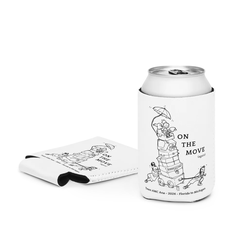On the move - Coozie (two sizes) product image (2)