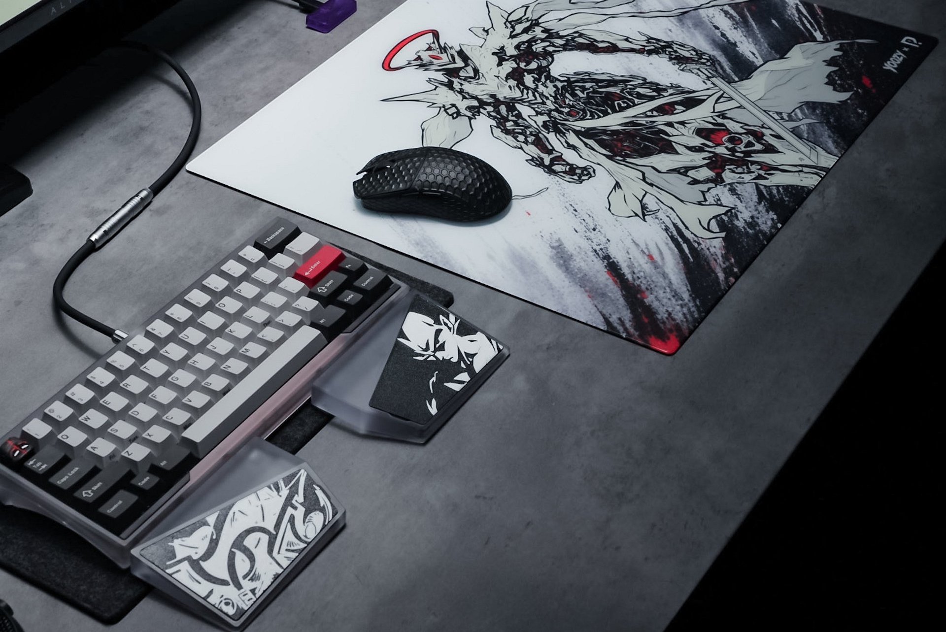 Luminkey Split Palm Rest Custom Inserts product image (1)