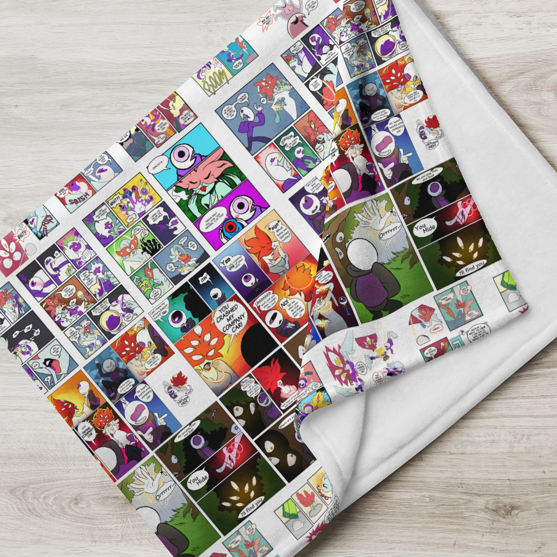 Omniscia Comic Blanket! product image (3)