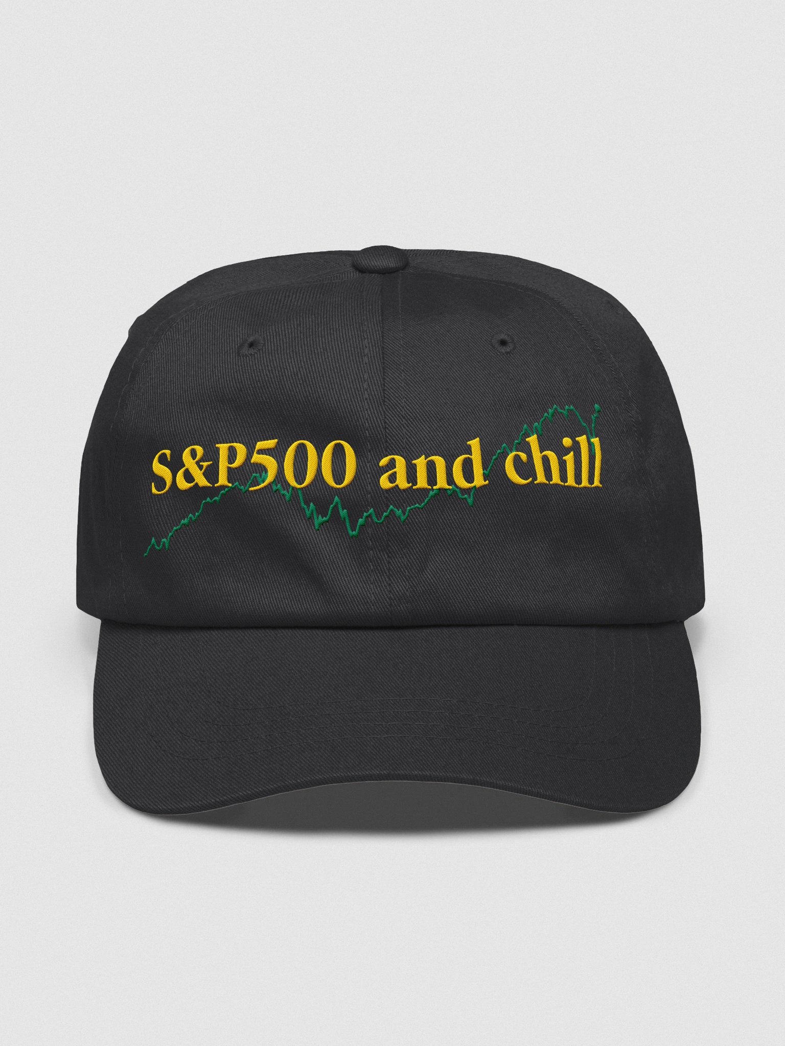 s&p500 and chill hat - 100% cotton product image (1)