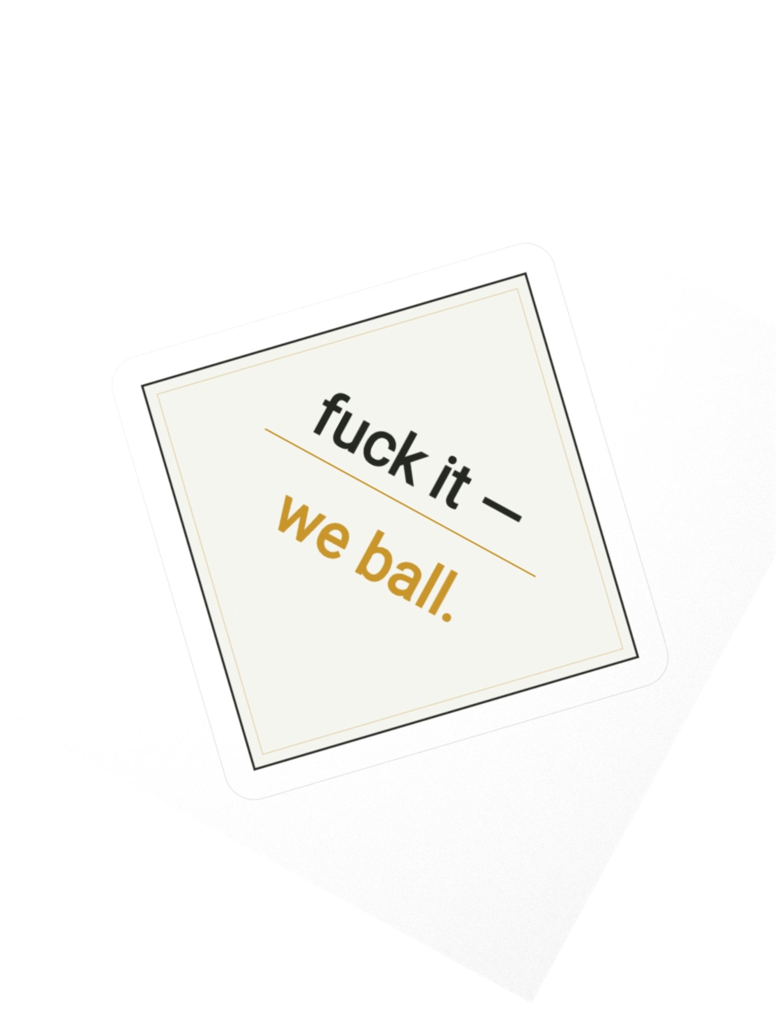 Eff it Sticker product image (2)