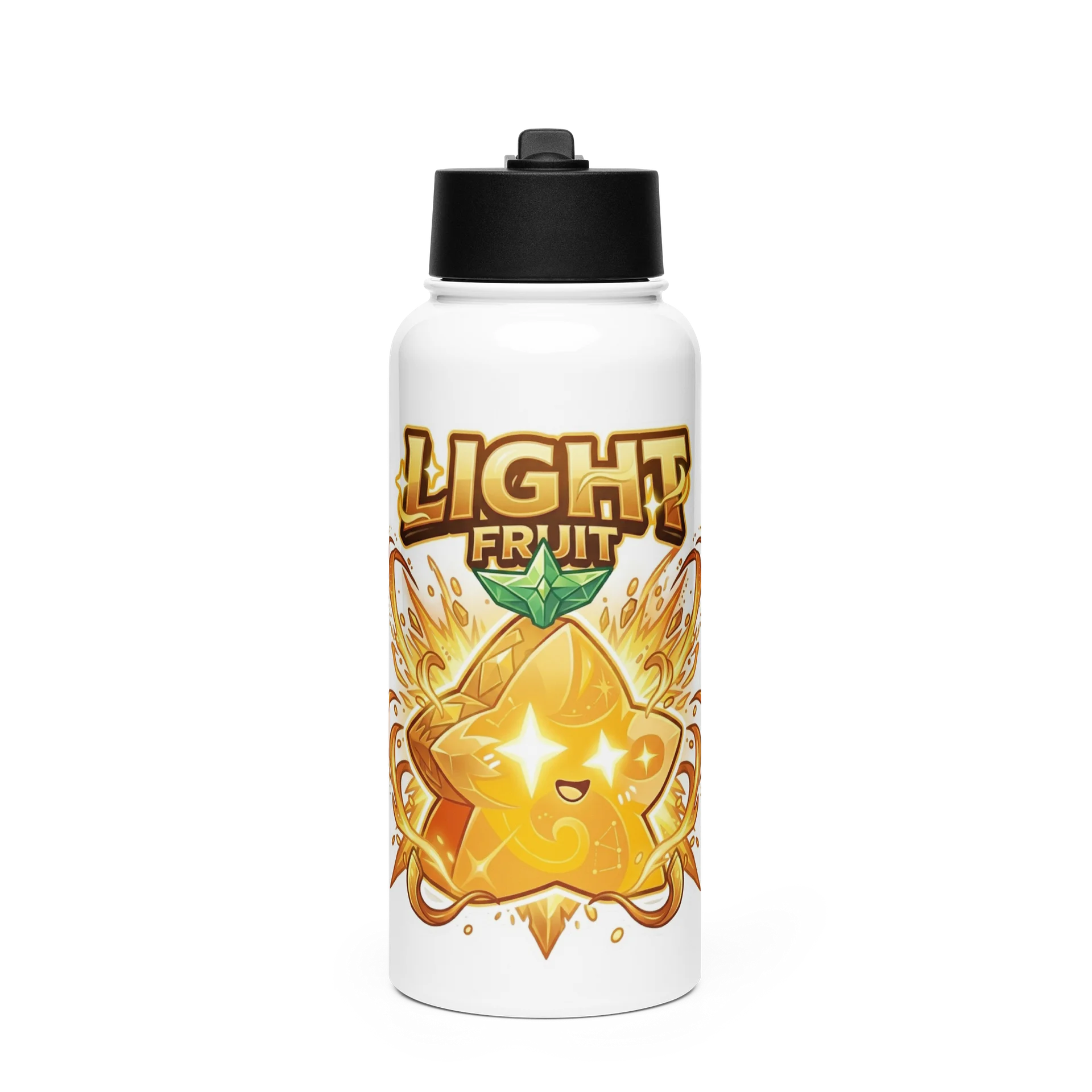 Light Fruit Blox Fruits Gamer Water Bottle Gift For Kids product image (1)