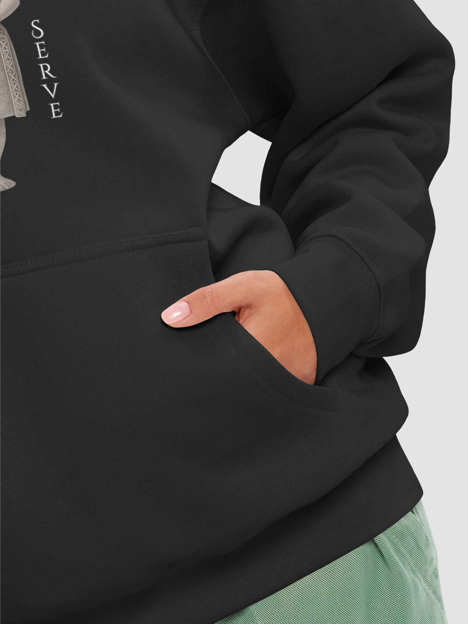 Samoan Taupou Hoodie – Born to Lead and Serve | Polynesian Heritage Apparel product image (8)