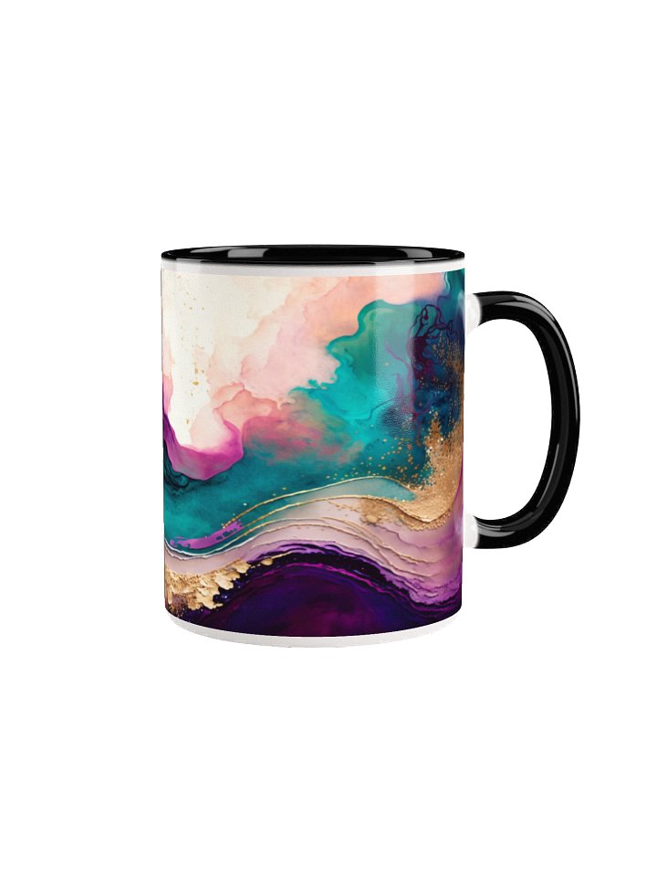 Vibrant Swirls Ceramic Mug product image (2)