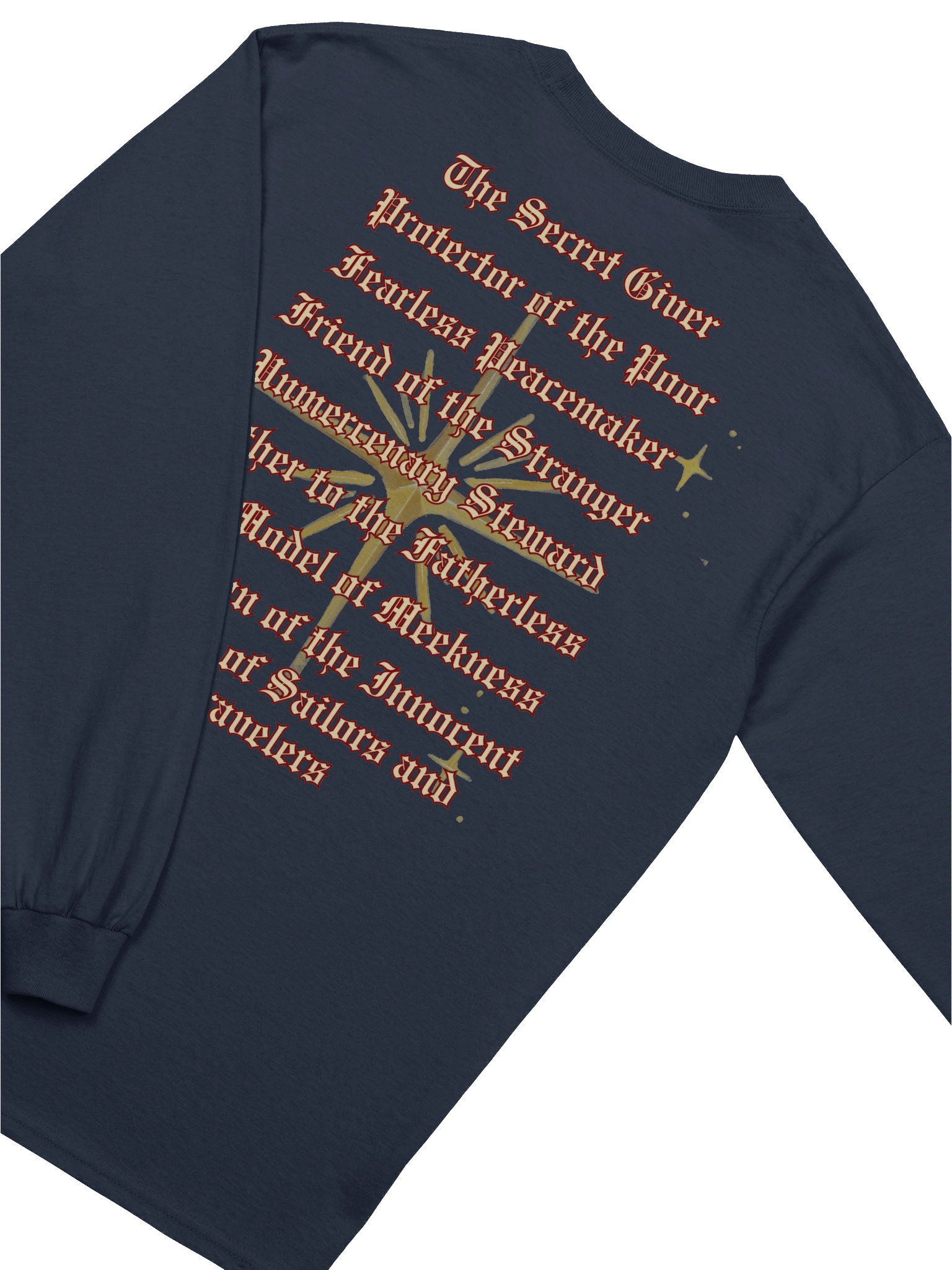 Saint Nicholas, Gildan Ultra Cotton Long Sleeve T-Shirt product image (4)