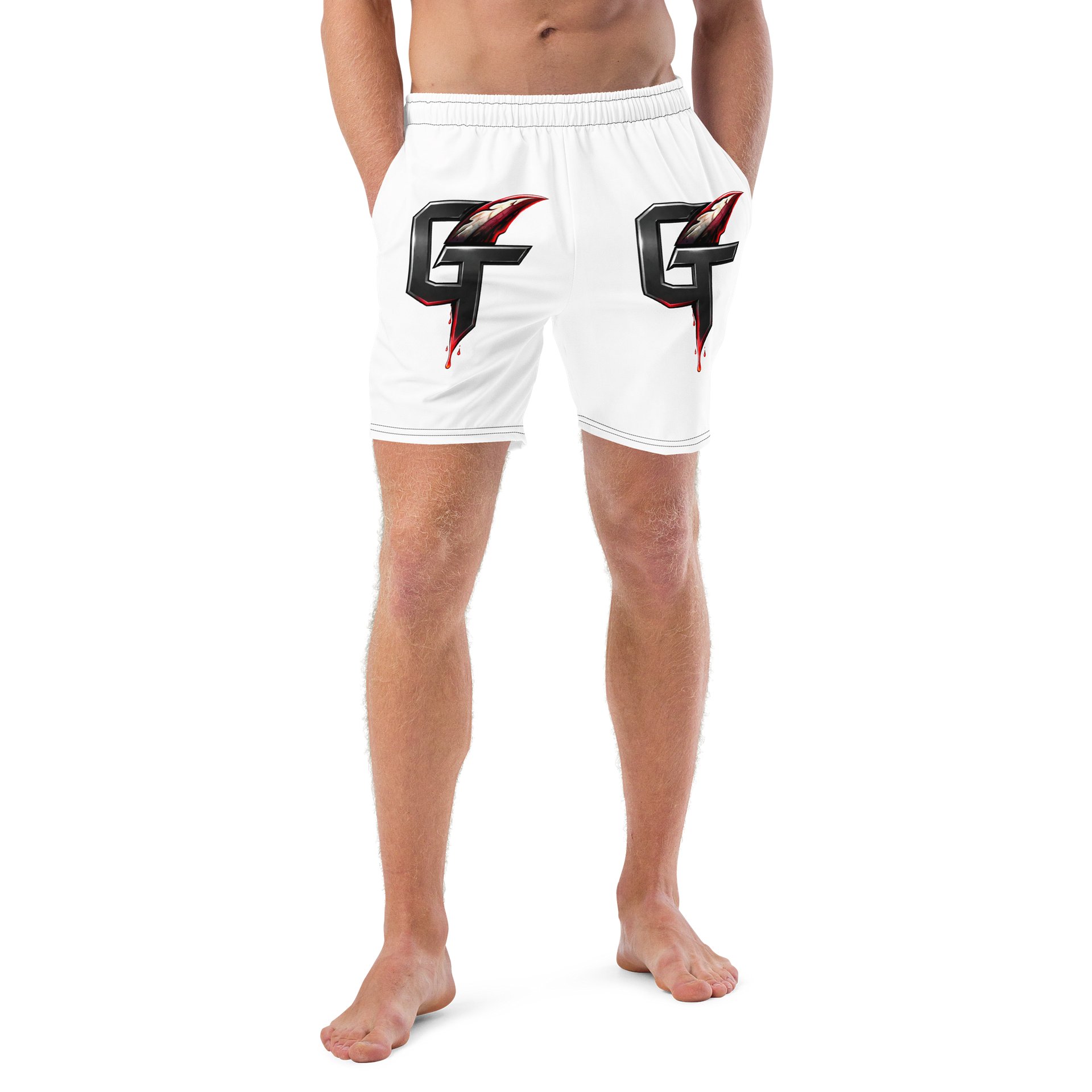 GnarlyToenail Logo Men's Swim Trunks product image (4)