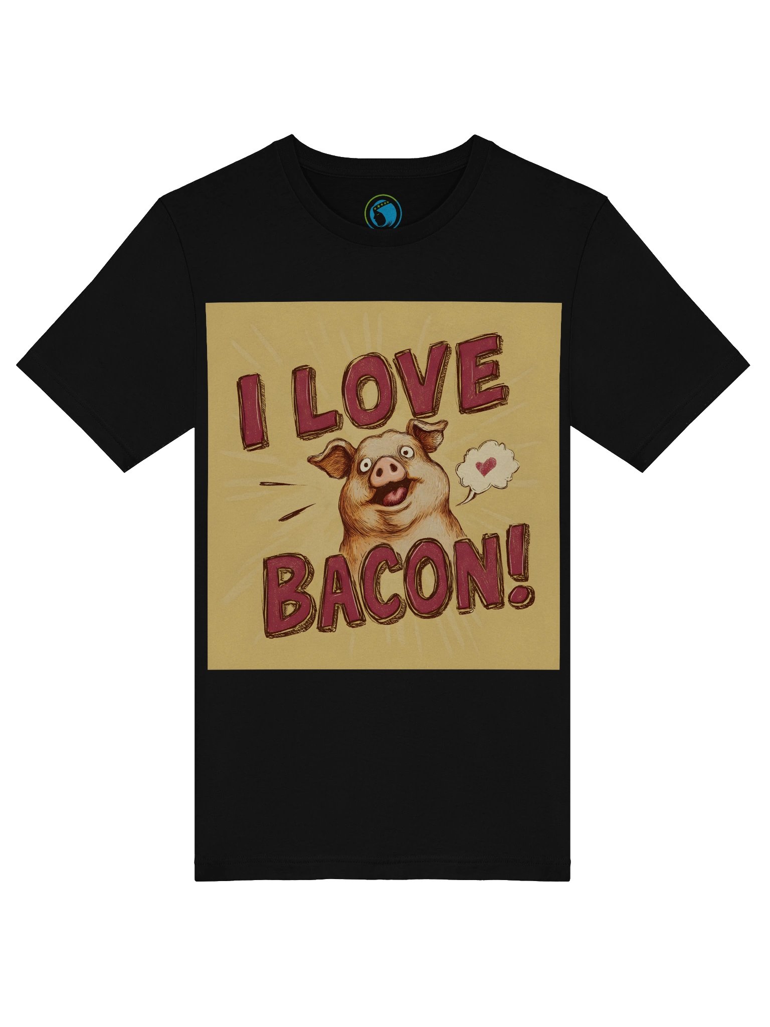 "I Love Bacon" - Women's T-Shirt (MK 2) product image (5)