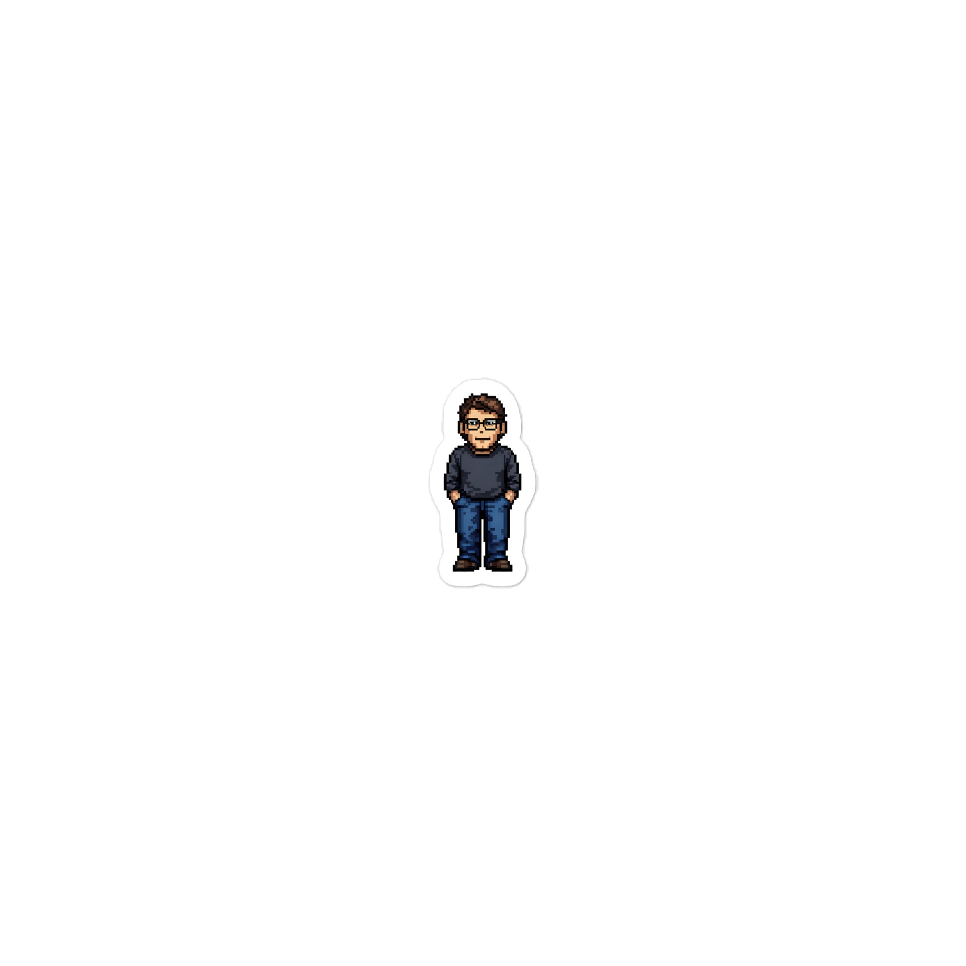 Sai (Stephen King) Retro Pixel Art Laptop Sticker product image (1)