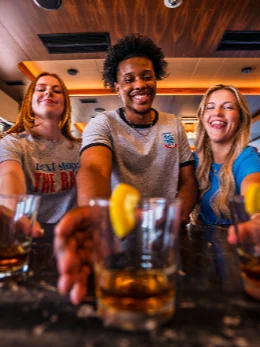 Next Stop: THE BAR Unisex Ringer T-Shirt product image (8)
