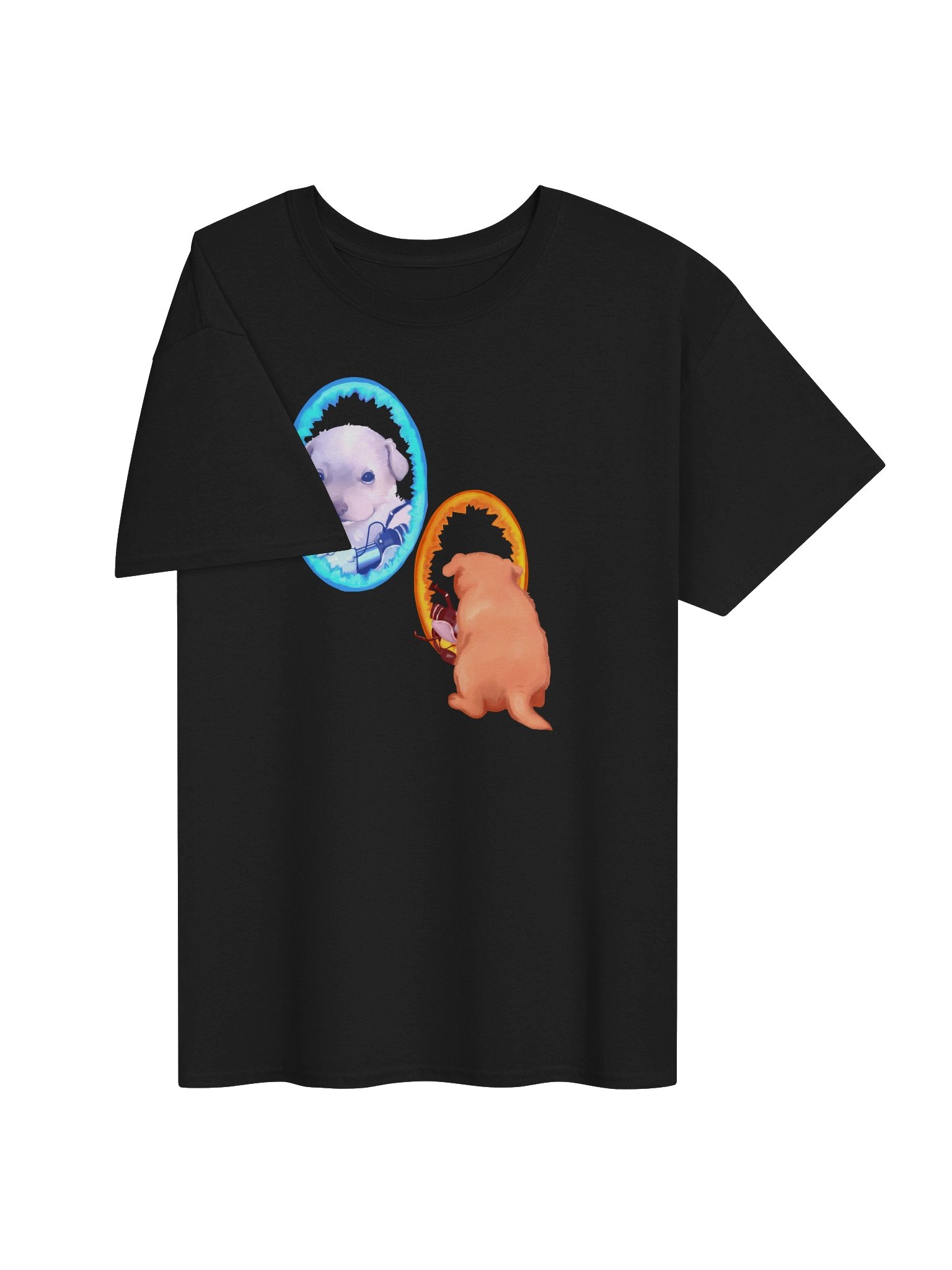 portal puppy tshirt product image (3)