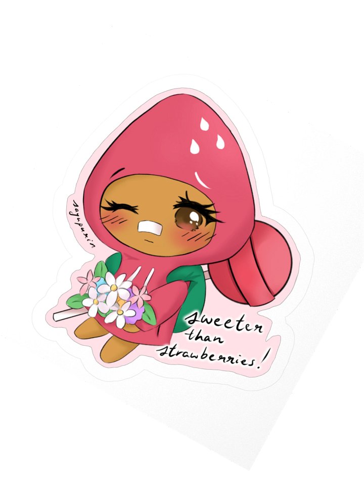 Strawberry Cookie - Cookie Run Kingdom | Sticker product image (4)