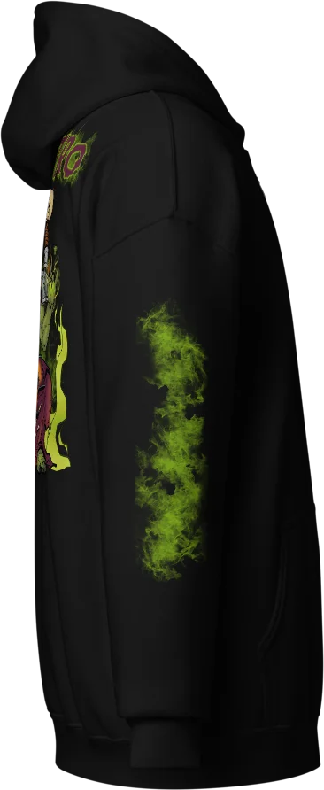Zip Up Hoodie - Orc Warlock product image (8)