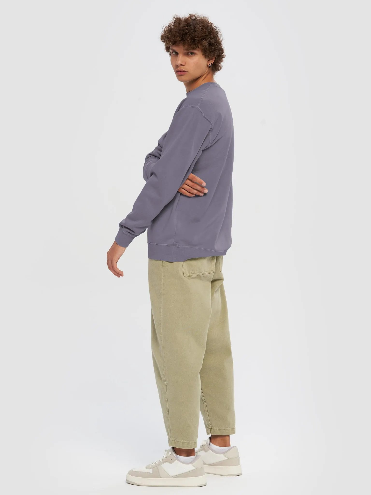 CF Unisex Midweight Pigment Dyed Sweatshirt product image (4)