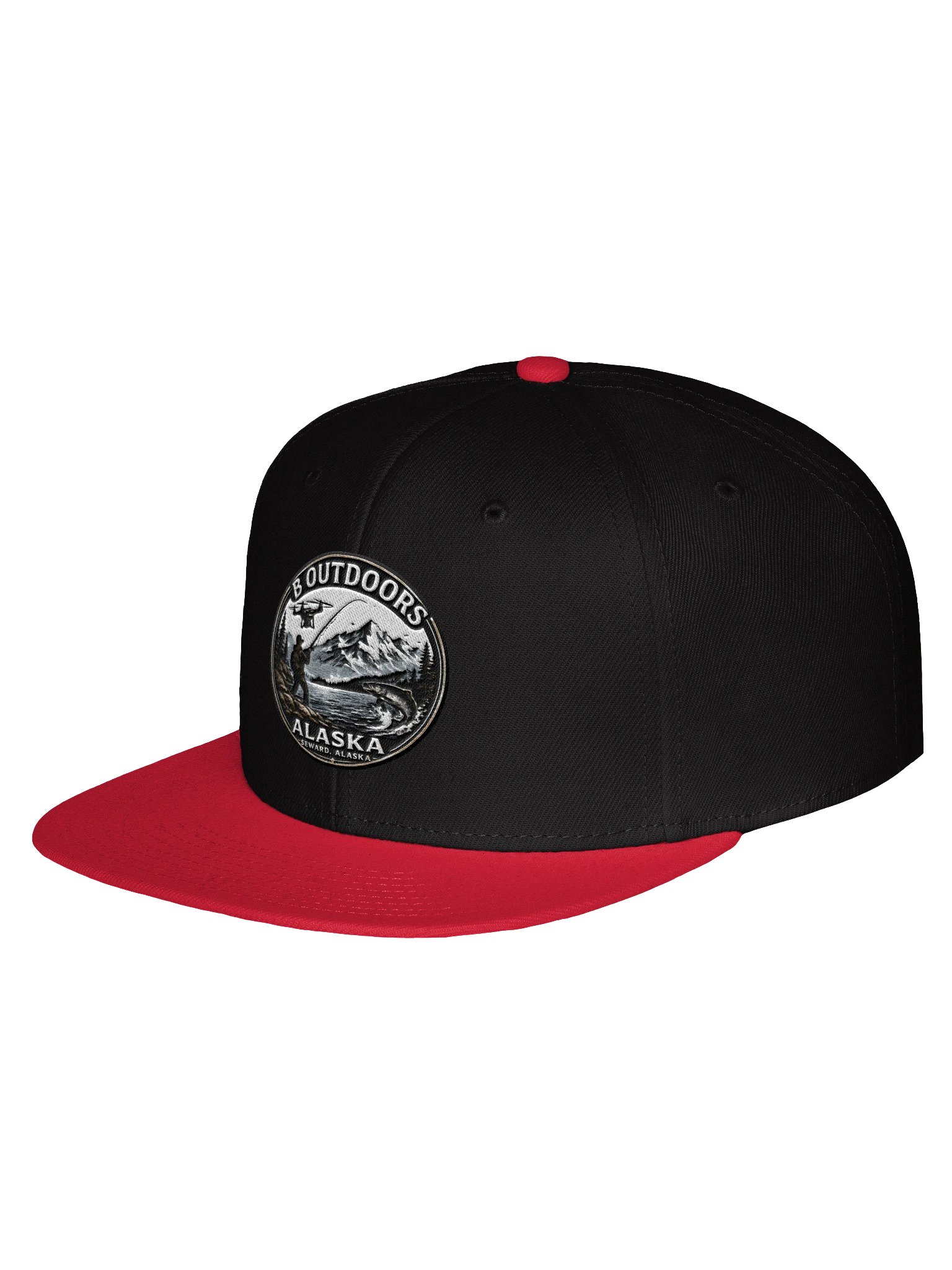 B Outdoors Alaska Snapback Cap product image (2)