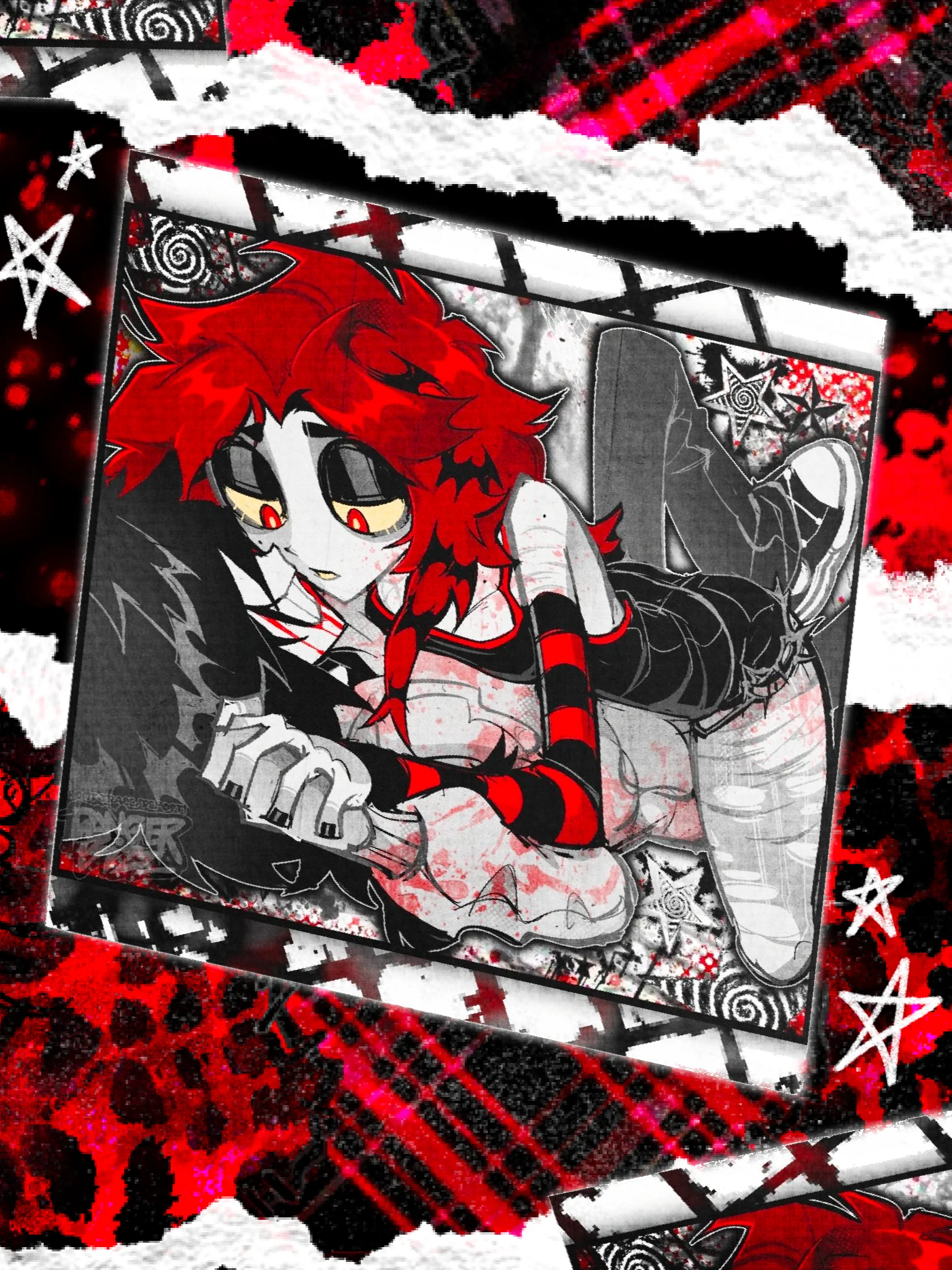 GHOST x JEFF THE KILLER POSTER product image (1)