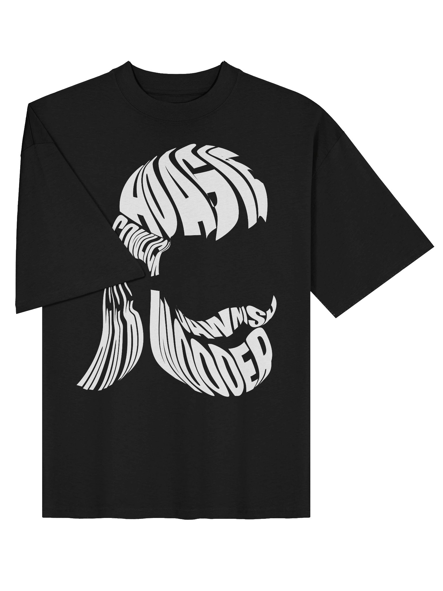 Oversized Mullet Talk (B&W) product image (5)