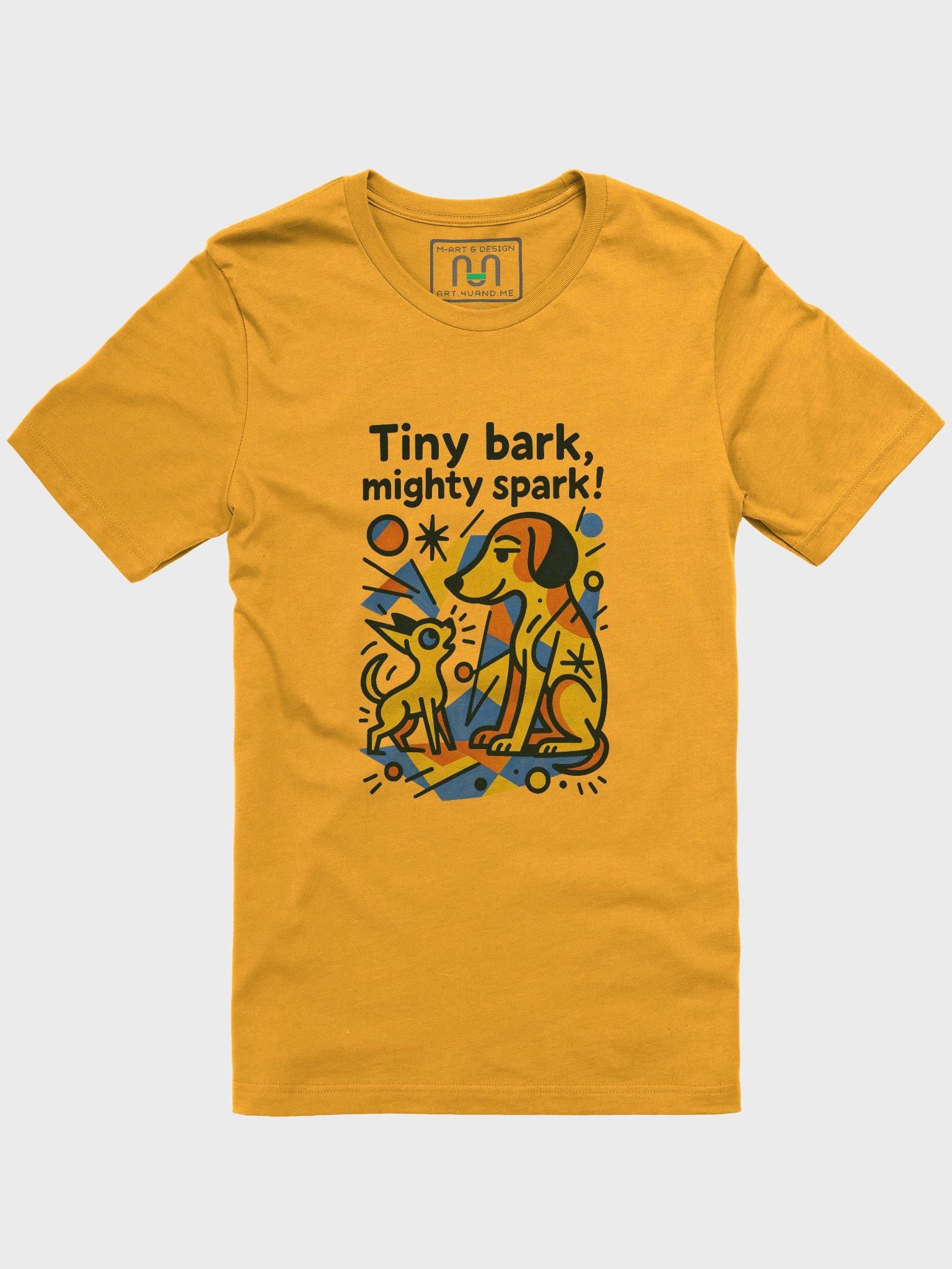 Tiny Bark, Mighty Spark – Statement Tee for Big Personality product image (1)