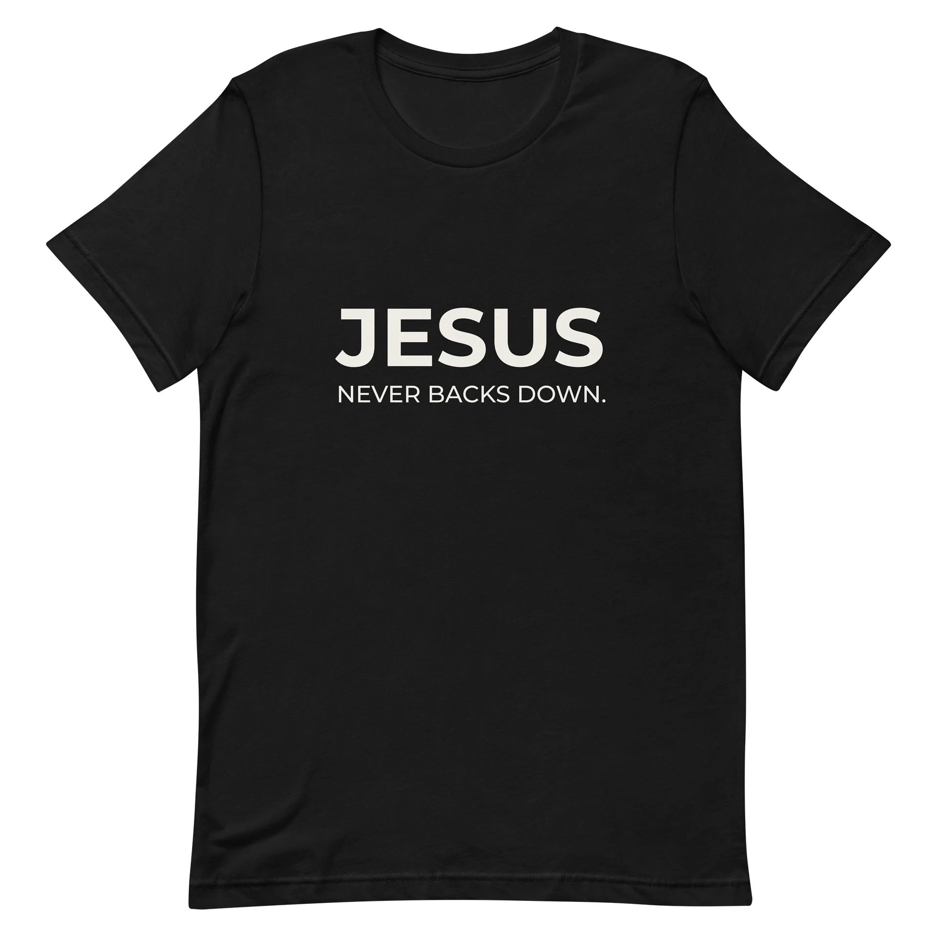 JESUS NEVER BACKS DOWN. product image (2)