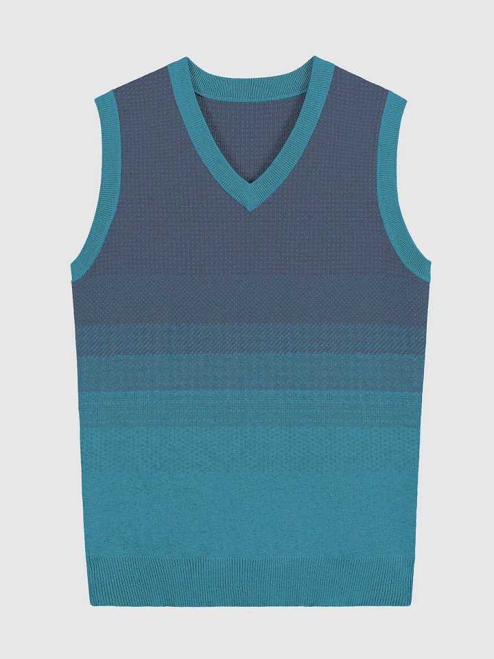 Kitsune's Jacquard V-Neck Vest product image (3)