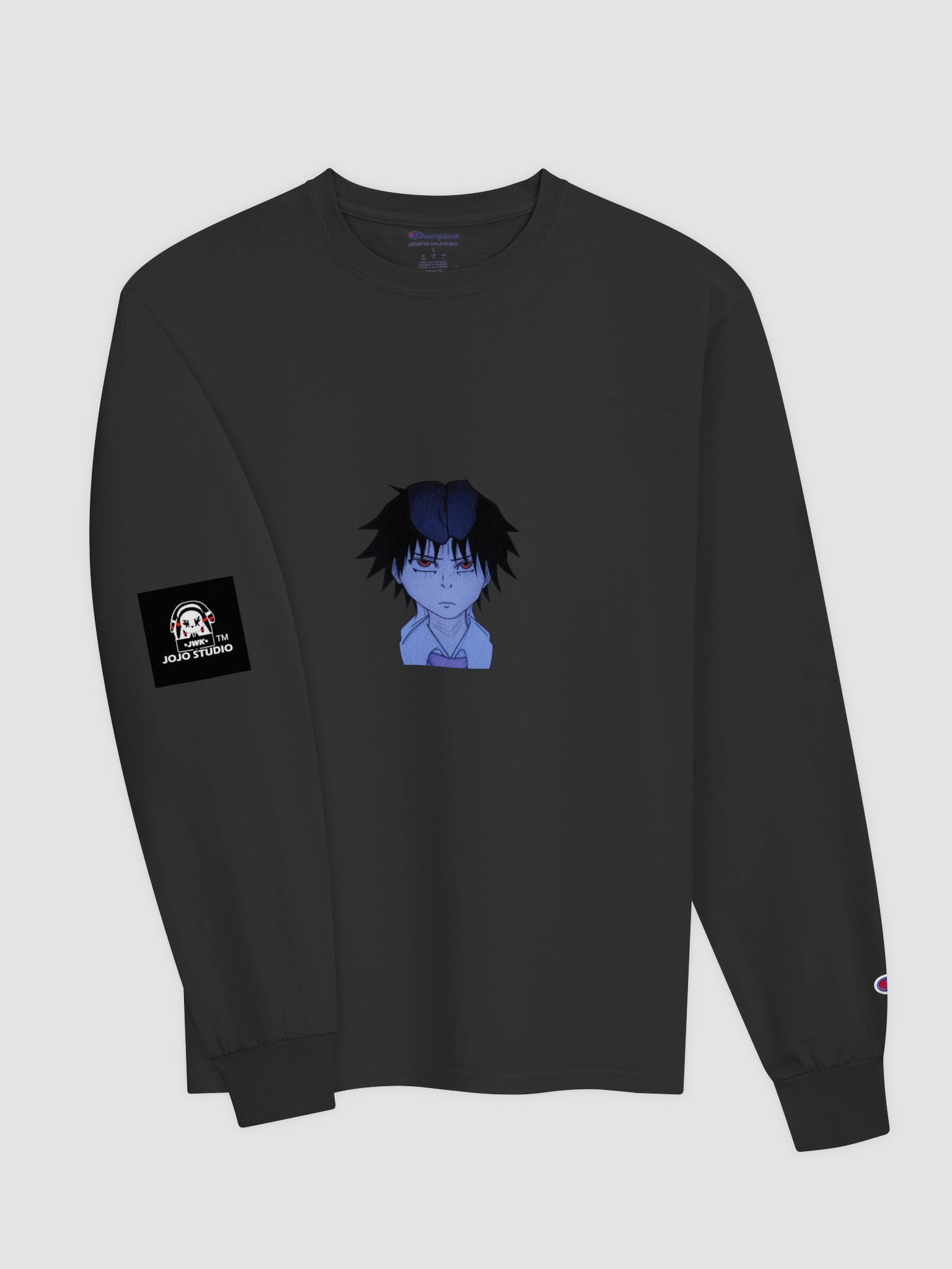 JWK Jojo Studio Luminous Brain Anime Long Sleeve Shirt — Champion product image (5)