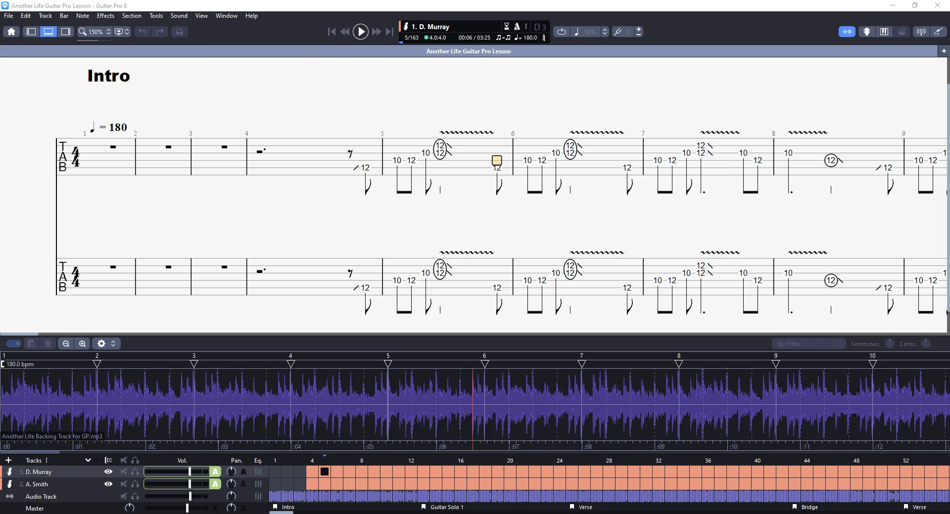 Another Life | PDF Tab + Guitar Pro | Iron Maiden product image (3)
