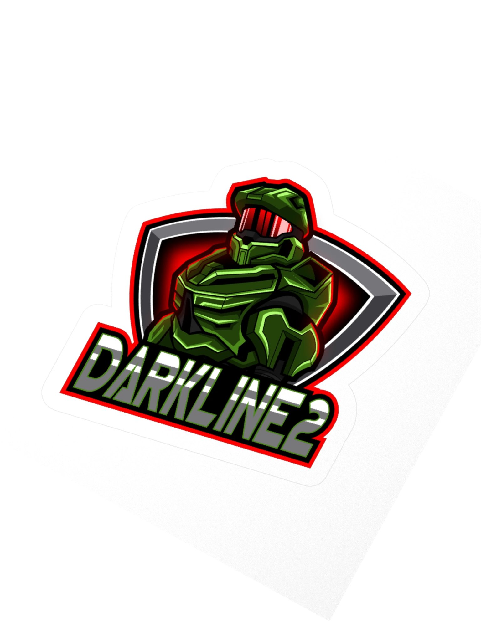 Darkline2 Logo Sticker product image (6)