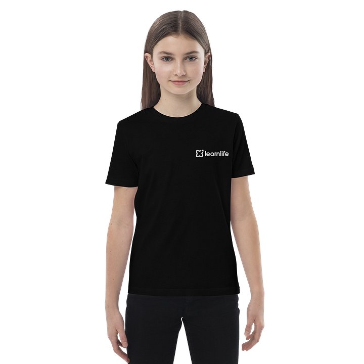 Kids Tee - Organic Embroidered - White Logo product image (2)