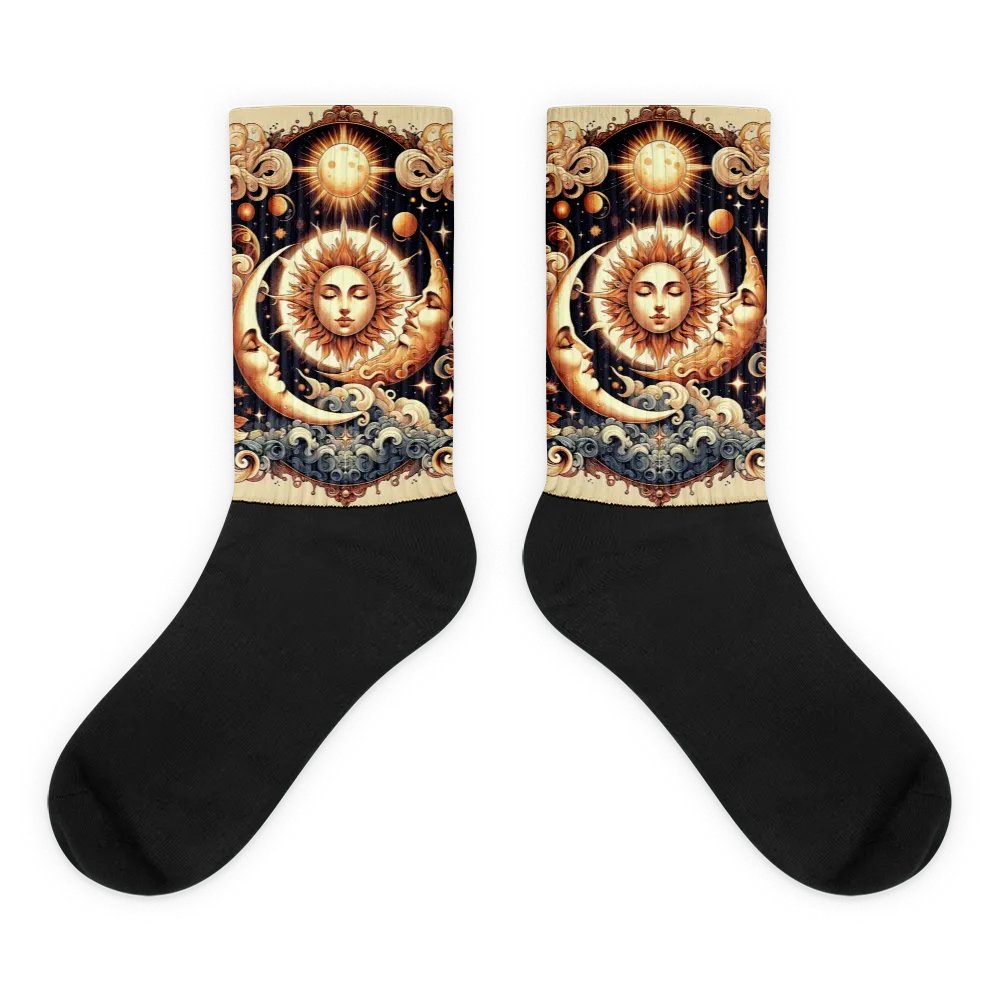 Black Foot Sublimated Socks product image (1)
