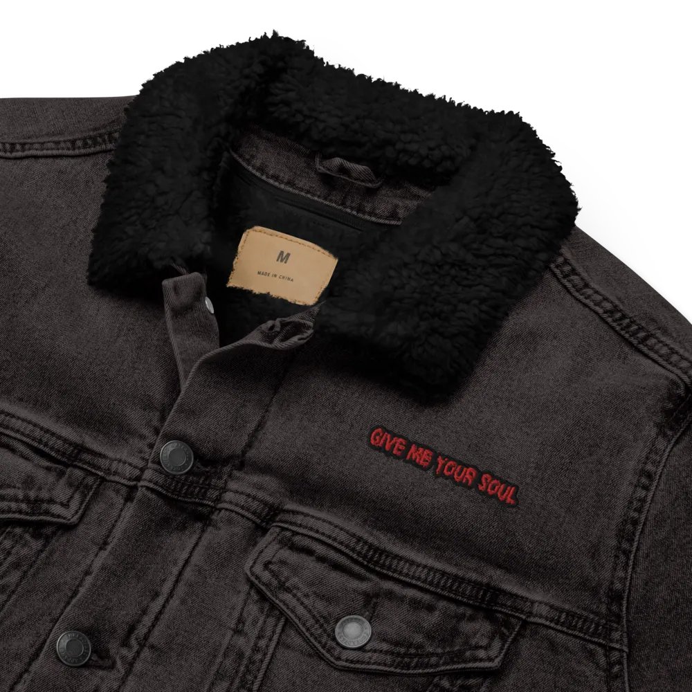 Deth Fluffy Denim Jacket product image (7)