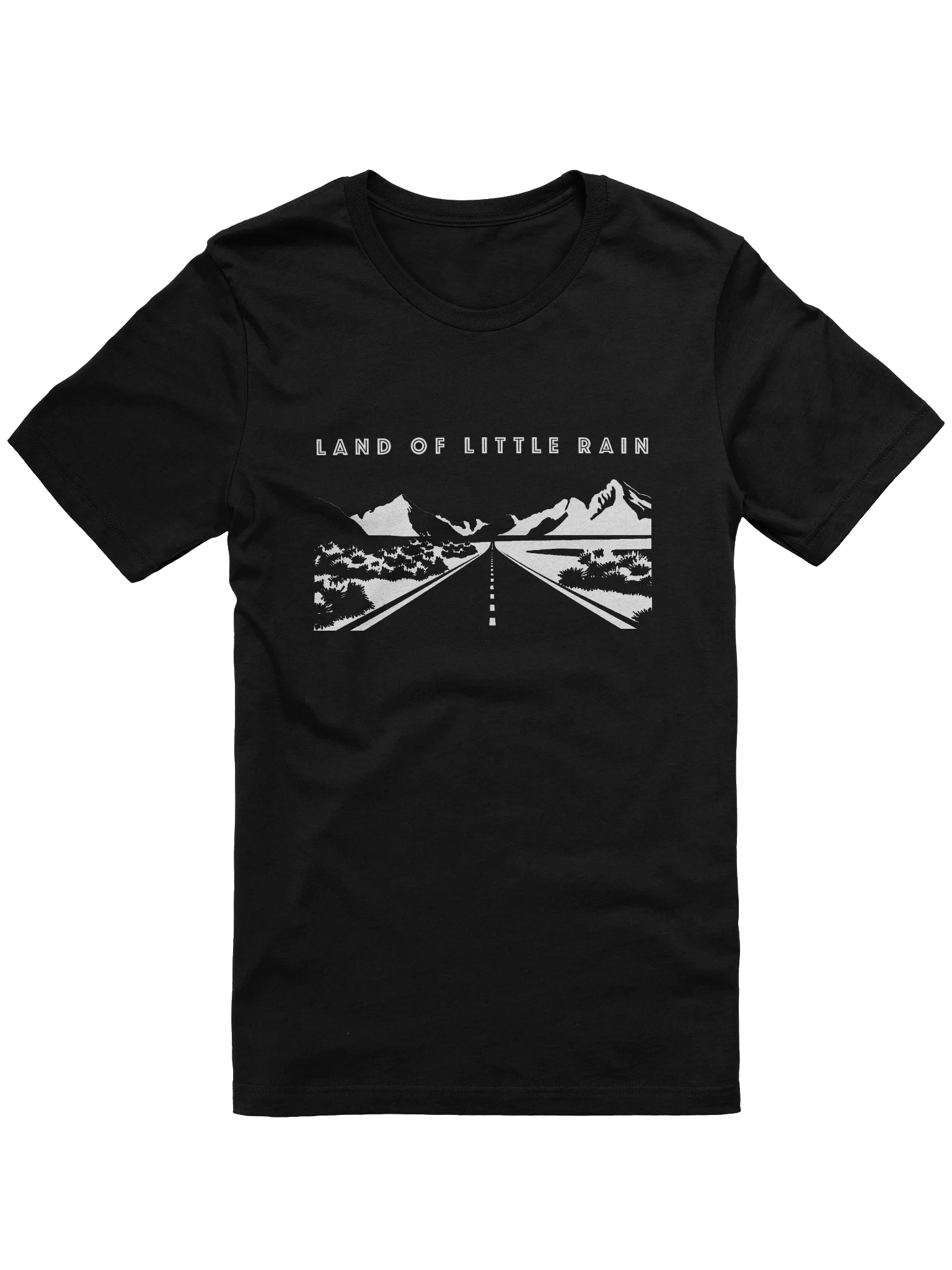 Land of Little Rain T-shirt (Black)