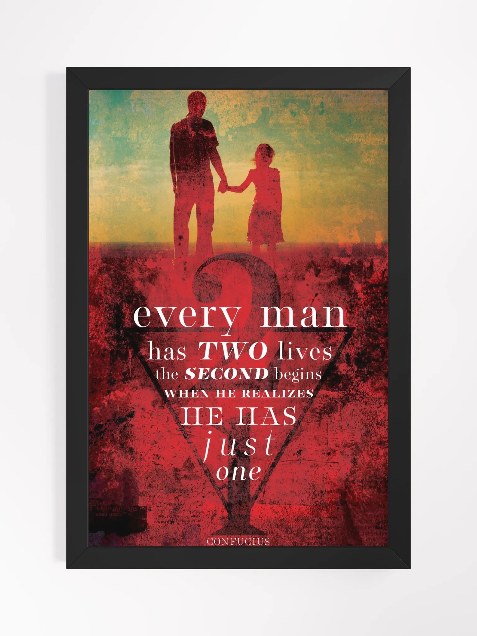 Every Man Has Two Lives (Framed) product image (1)