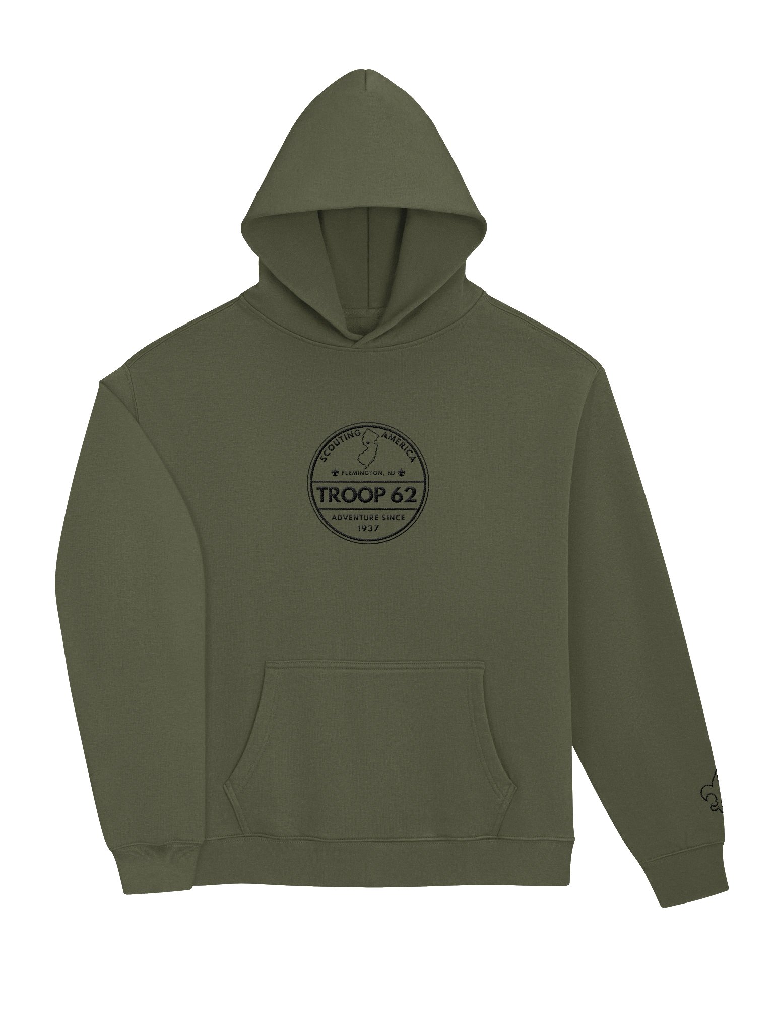 Troop 62 Embroidered Hoodie product image (3)