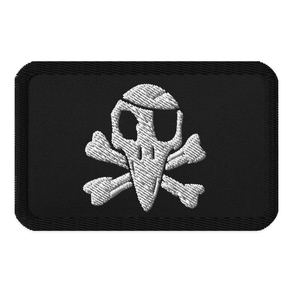 Crow and Crossbones Patch product image (1)