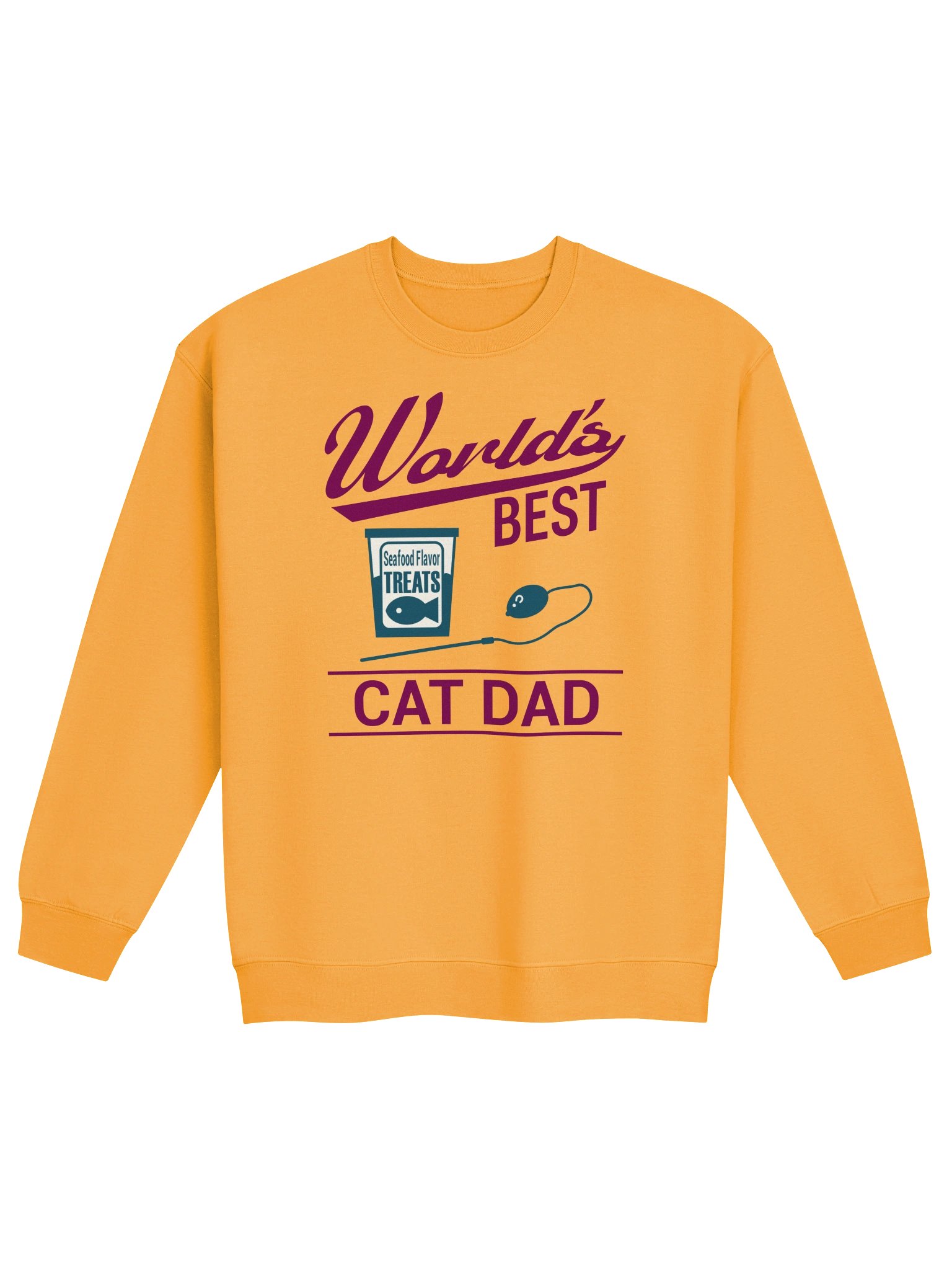 World's Best Cat Dad - Unisex Adult Sweatshirt product image (19)